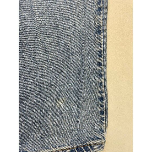 VINTAGE Levi's 550 Relaxed Fit Denim Jeans Men 34 X 31 Blue Tag Size 36 x 32 - Picture 5 of 14